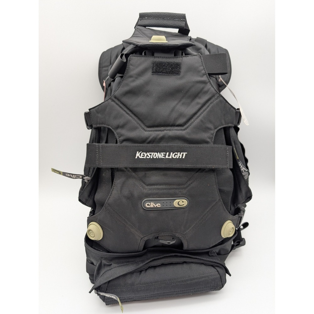 Clive Keystone Light Snowboard Backpack Black Technical Gear Bag New With Tags